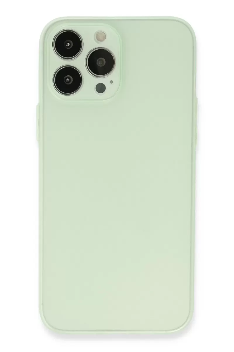 Newface Apple iPhone 13 Pro Kılıf Puma Silikon - Açık Yeşil
