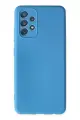 Newface Samsung Galaxy A13 4G Kılıf Nano içi Kadife Silikon - Mavi