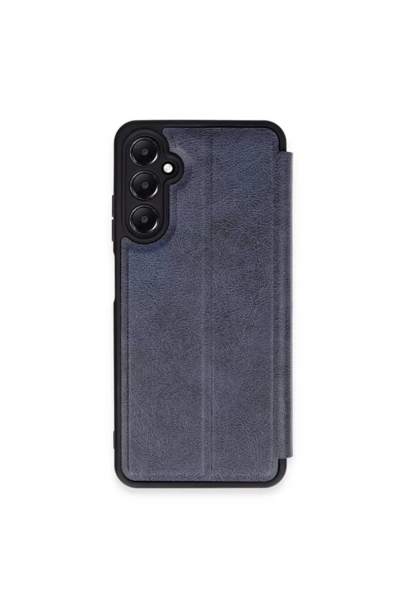 Newface Samsung Galaxy S24 FE Kılıf Flip Cover - Lacivert