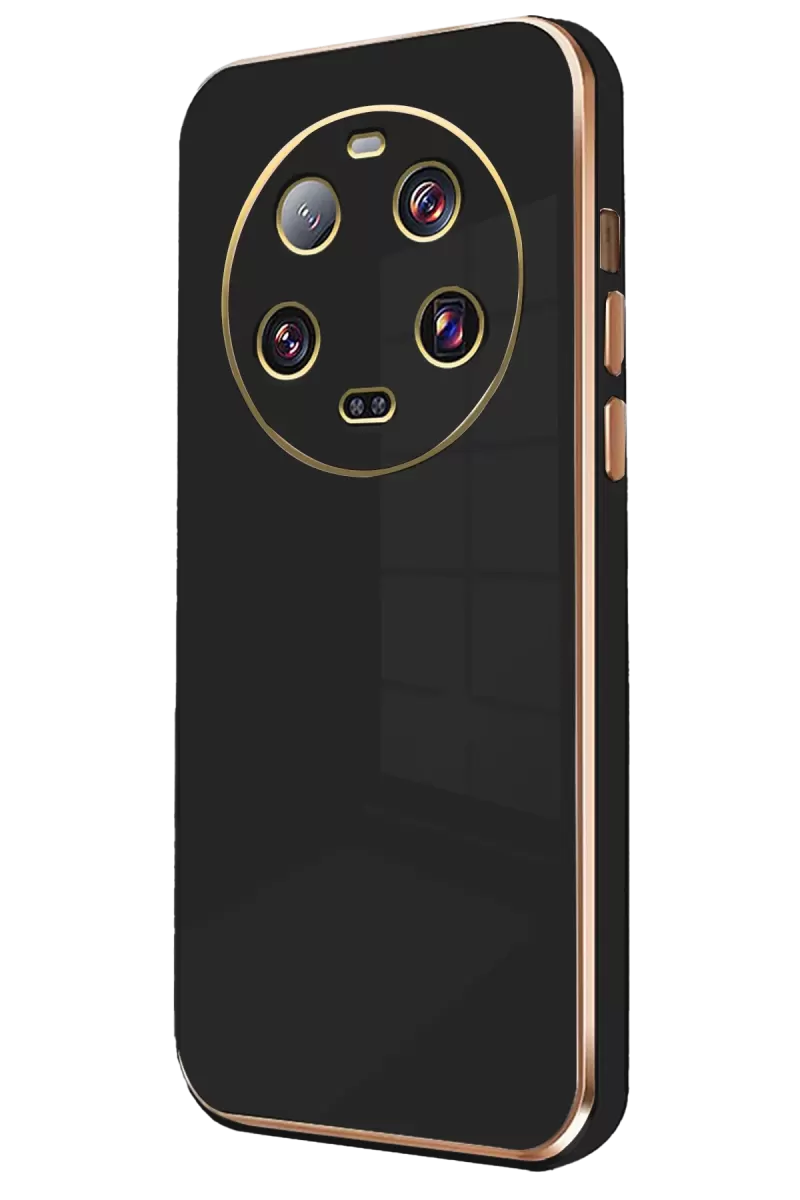 Newface Xiaomi Mi 14 Ultra Kılıf Volet Silikon - Siyah