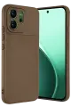 Newface Oppo Reno 14 Auto Focus Karbon Kapak - Kahverengi