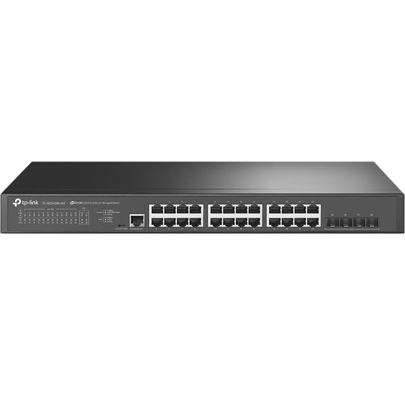 TP-LINK OMADA TL-SG3428X-M2 24 PORT 2.5G + 4X10GB SFP+ UPLINK YÖNETİLEBİLİR SWITCH