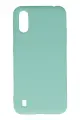 Newface Samsung Galaxy A01 Kılıf Nano içi Kadife Silikon - Turkuaz