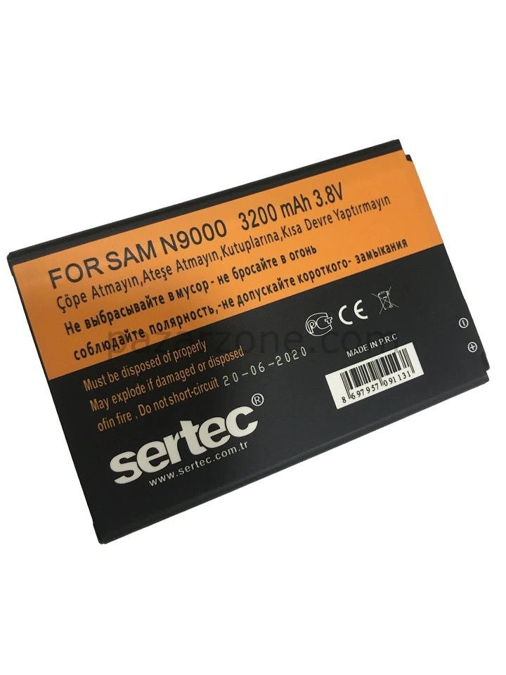 Sertec - Samsung Galaxy Note 3 / N9000 Uyumlu Batarya