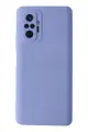 Newface Xiaomi Redmi Note 10 Pro Kılıf Nano içi Kadife Silikon - Lila
