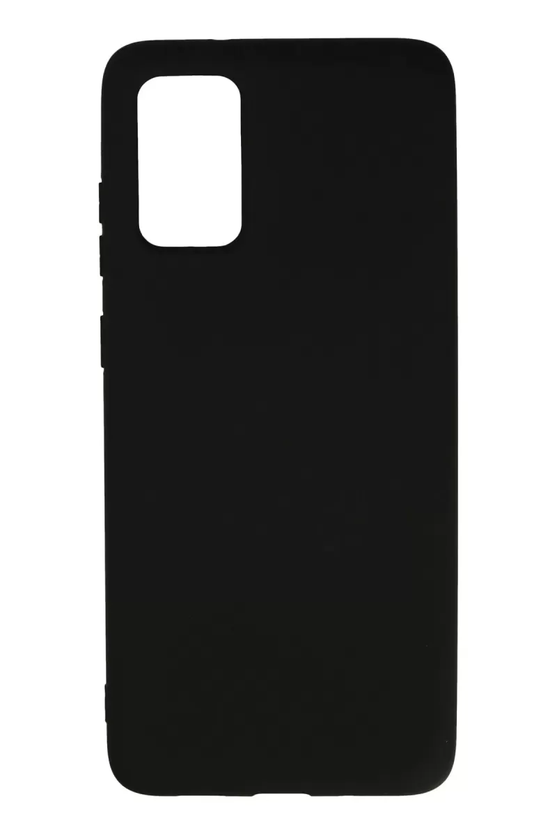 Newface Samsung Galaxy S20 Plus Kılıf Nano içi Kadife Silikon - Siyah