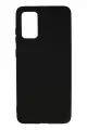 Newface Samsung Galaxy S20 Plus Kılıf Nano içi Kadife Silikon - Siyah