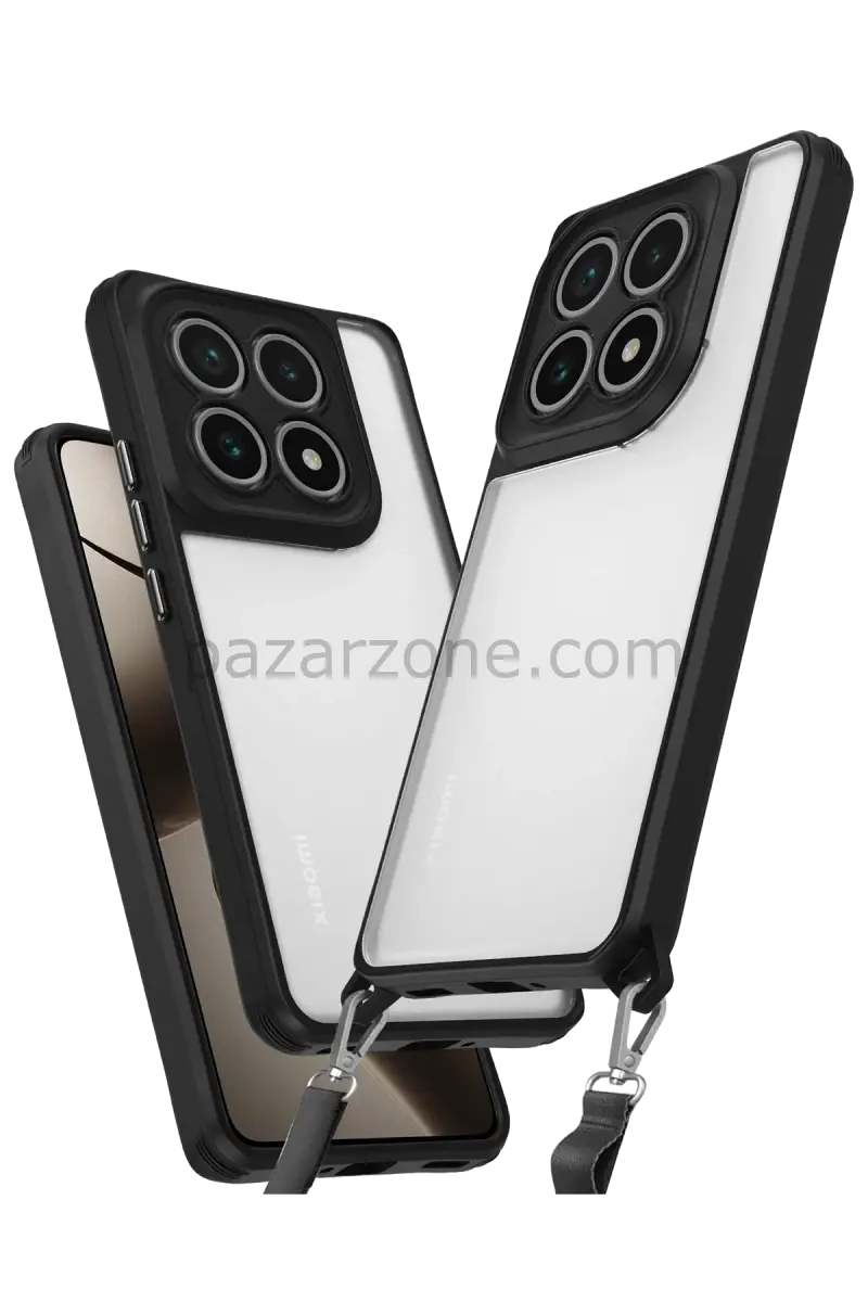 Newface Xiaomi Mi 14T Kılıf Penta Silikon Kılıf - Siyah