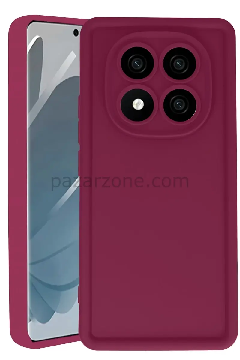 Newface Xiaomi Redmi Note 14 Pro 4G Kılıf Viera Silikon - Bordo