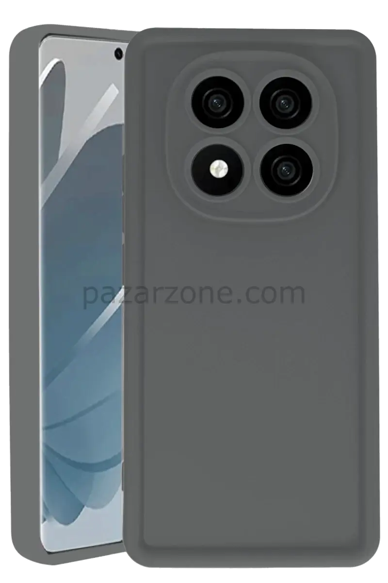 Newface Xiaomi Redmi Note 14 Pro 4G Kılıf Viera Silikon - Gri