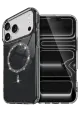 Newface Apple iPhone 17 Pro Live Diamond Magsafe Kapak - Siyah