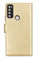 Newface TCL 20 SE Trend S Plus Kapaklı Kılıf - Gold