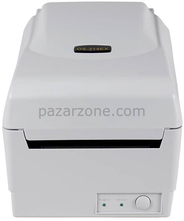 ARGOX OS-214EX PRO 203DPI TERMAL TRANSFER USB+SERİ+ETHERNET BARKOD YAZICI (RİBONLU KULLANIM)