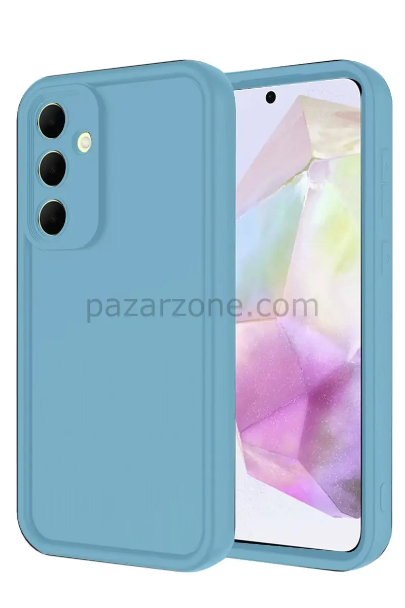 Newface Samsung Galaxy A26 Kılıf Viera Silikon - Mavi