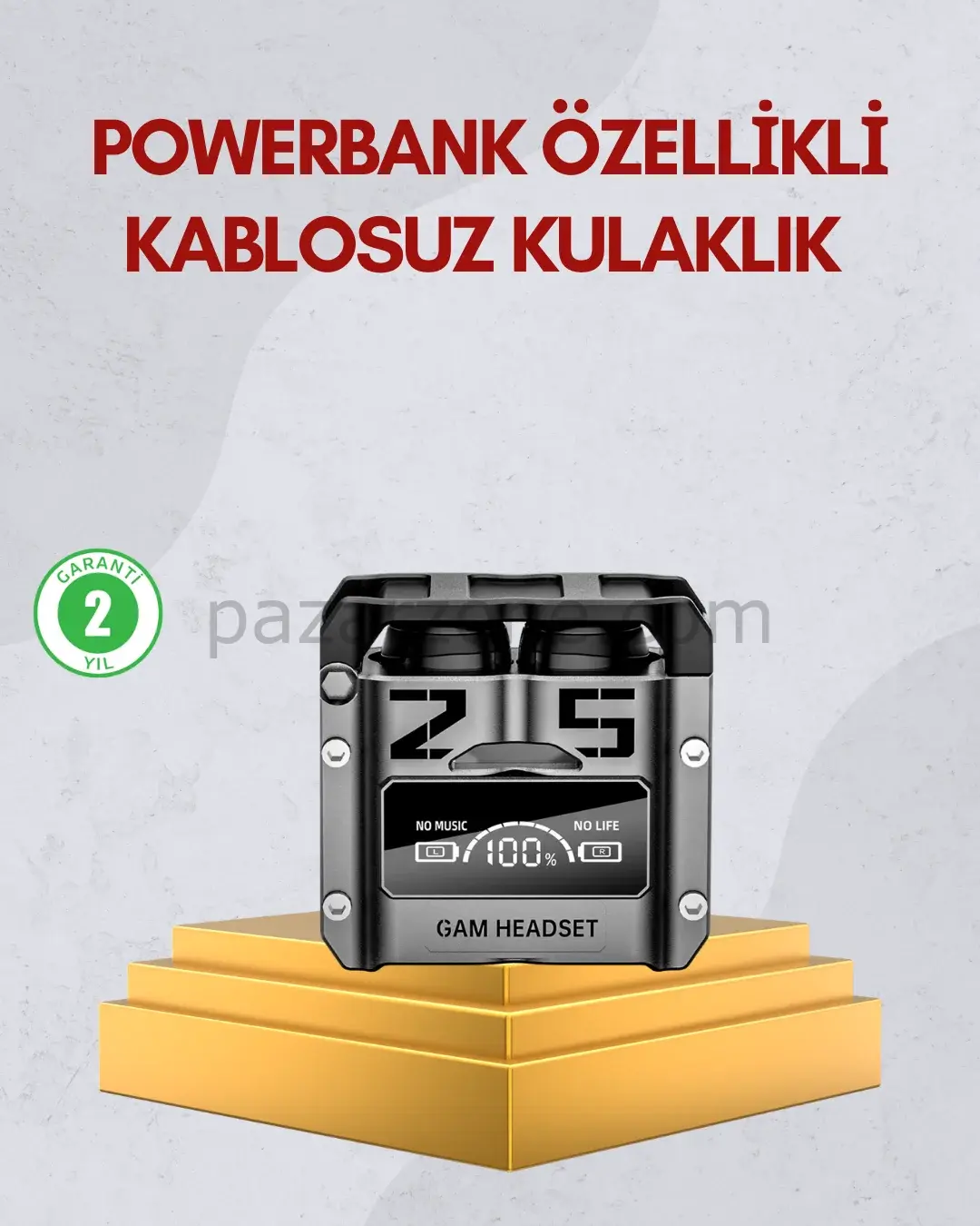 Bluetooth 5.0 Kulak İçi Kulaklık Mikrofonlu Kablosuz Model