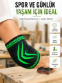 Dirsek Destekliği Kompresyonlu Elastik Spor Dirsek Koruyucu Günlük Kullanım İçin