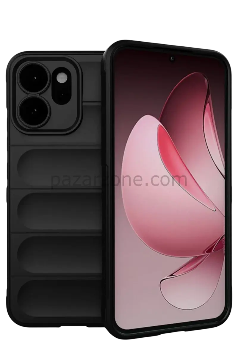 Newface Oppo Reno 14 Optimum Silikon - Siyah