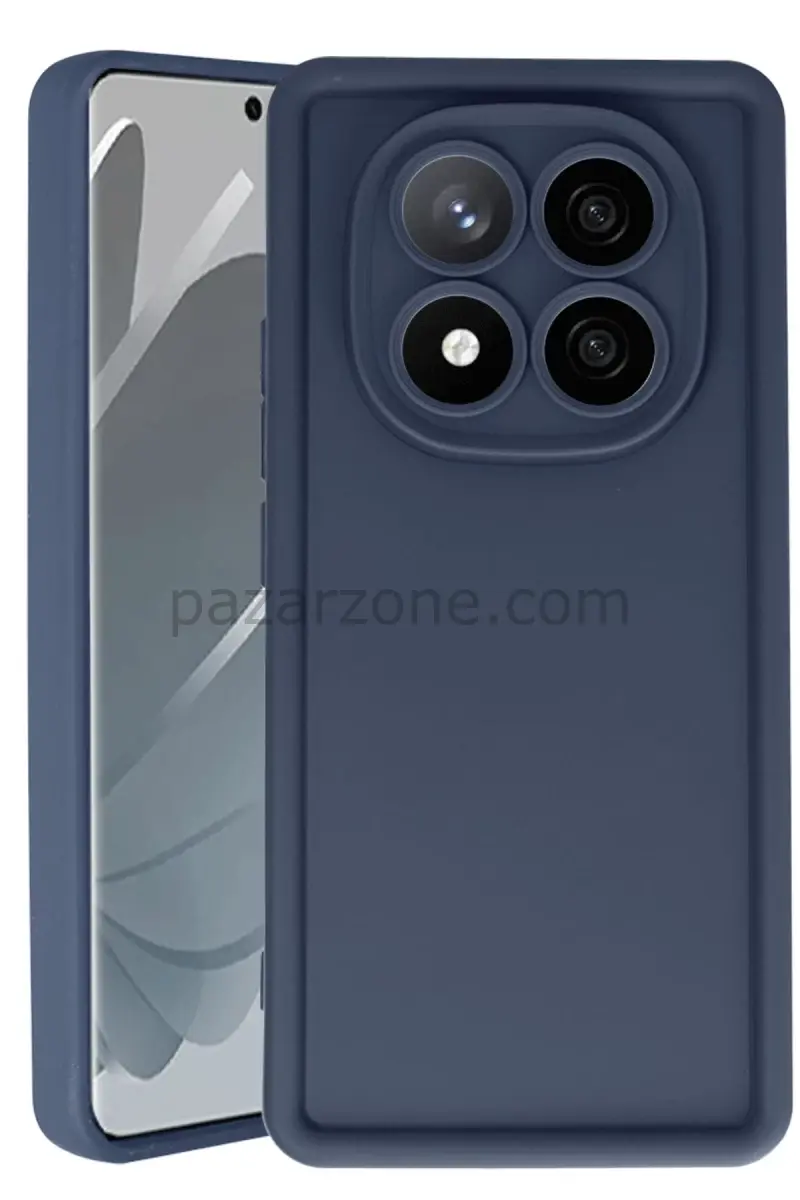 Newface Xiaomi Redmi Note 14 Pro 4G Kılıf Viera Silikon - Lacivert