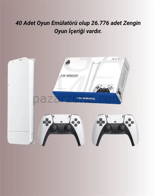 HDMI Çıkışlı Çift Kablosuz Kollu Retro Game Stick – M15
