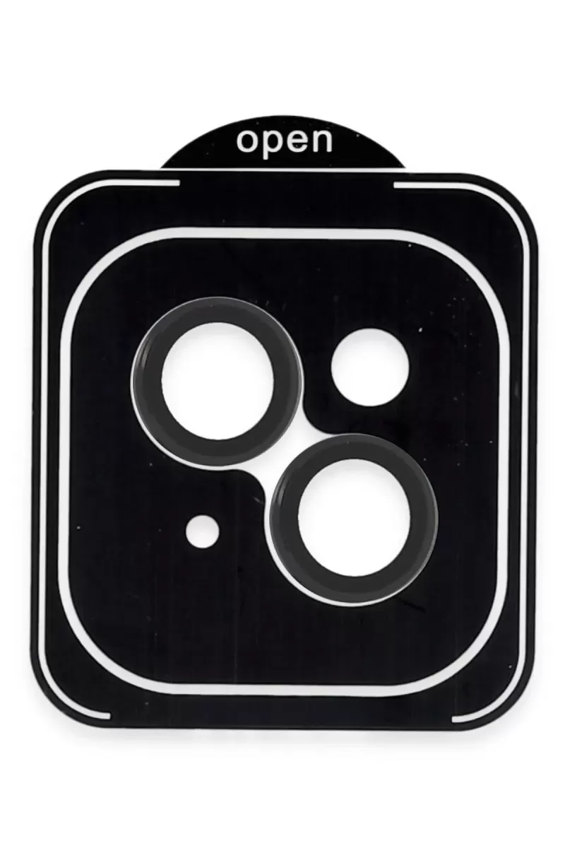 Joko Apple iPhone 13 PVD Metal Kamera Lens - Siyah