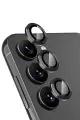 Newface Samsung Galaxy A25 5G Valdez Metal Kamera Lens - Siyah