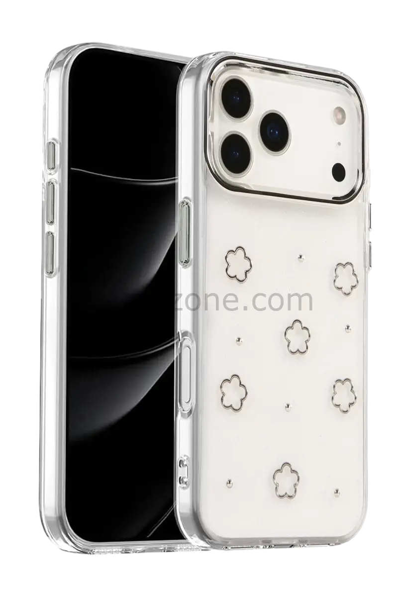 Newface Apple iPhone 17 Pro Fiyonk Desenli Kapak - Desen 2