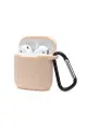 Newface Apple Airpods 2 (2.nesil) Sert Silikon Kılıf - Bej