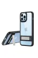 Newface Apple iPhone 13 Pro Kılıf Rolet Stand Kapak - Siyah