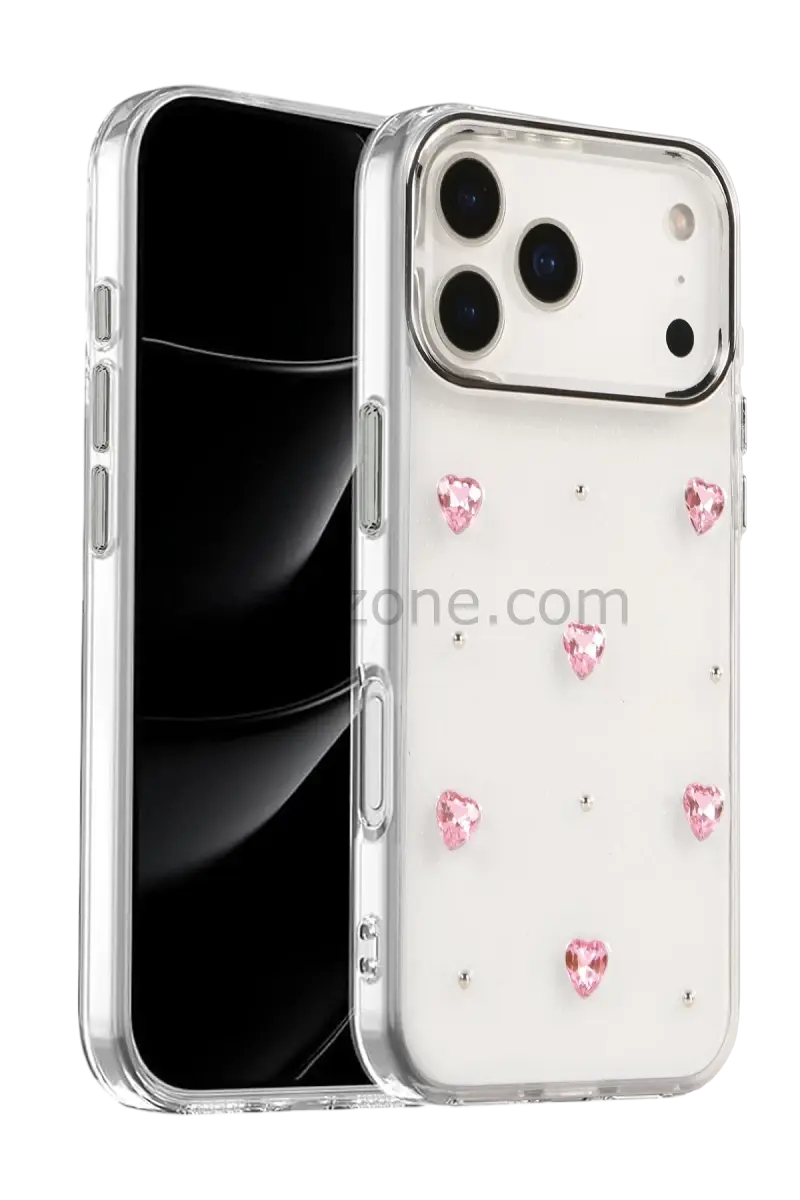 Newface Apple iPhone 17 Pro Fiyonk Desenli Kapak - Desen 3