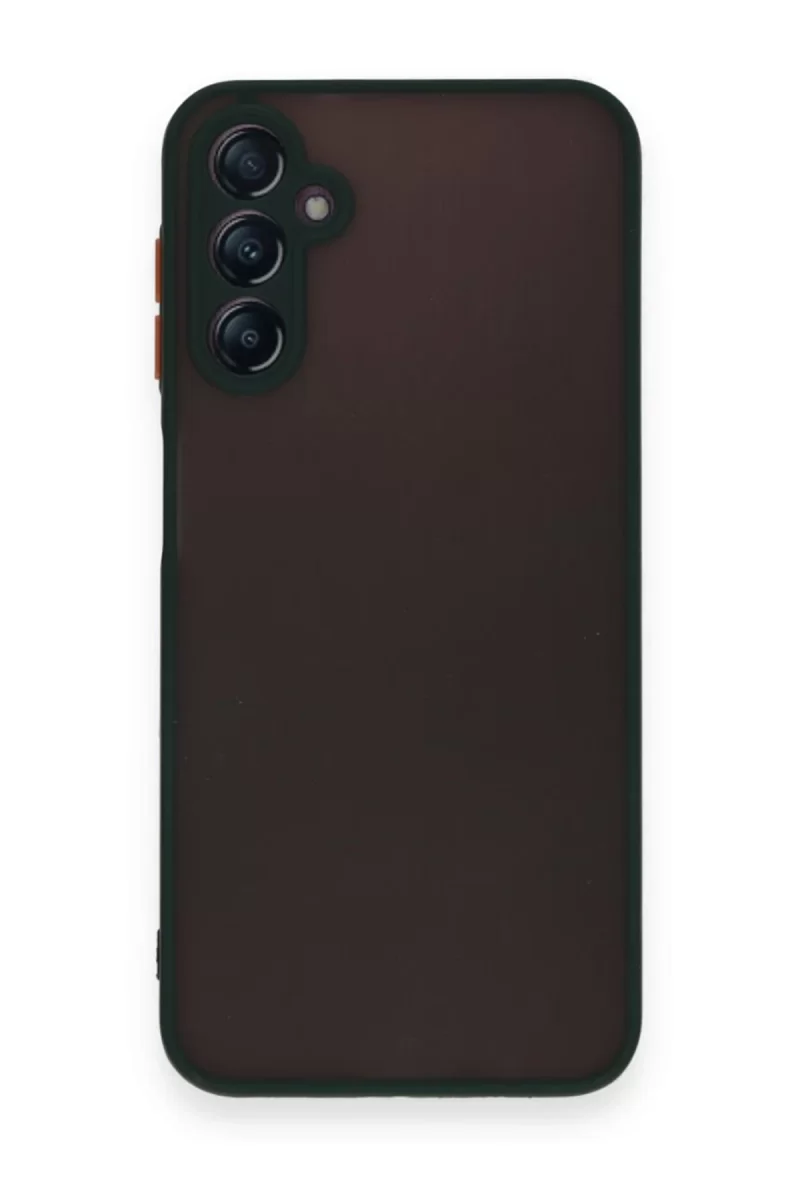 Newface Samsung Galaxy A55 5G Kılıf Montreal Silikon Kapak - Siyah