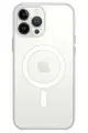 Newface Apple iPhone 14 Pro Max Kılıf Magneticsafe Şeffaf Silikon - Şeffaf
