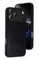 Newface Apple iPhone 17 Pro Max Aras Deri Kapak - Siyah