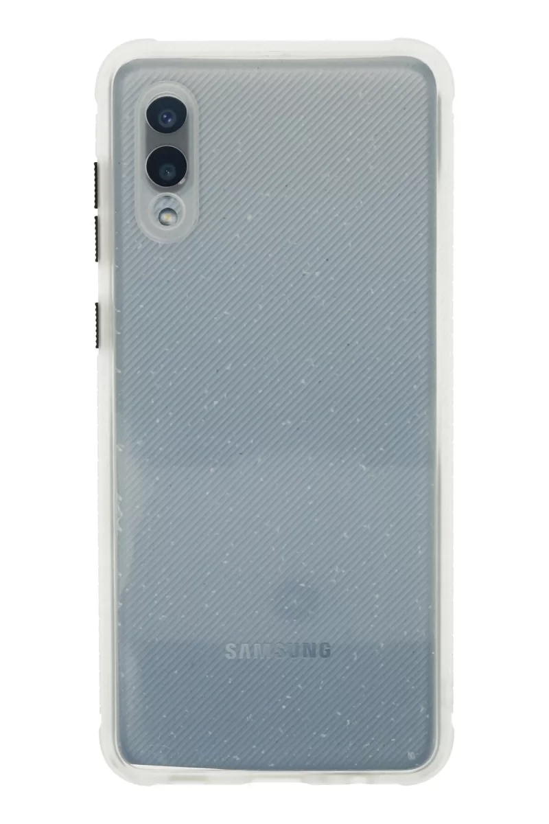 Newface Samsung Galaxy A02 Kılıf Miami Şeffaf Silikon - Şeffaf