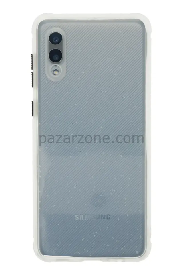Newface Samsung Galaxy A02 Kılıf Miami Şeffaf Silikon - Şeffaf