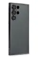 Newface Samsung Galaxy S22 Ultra Kılıf Razer Lensli Silikon - Siyah