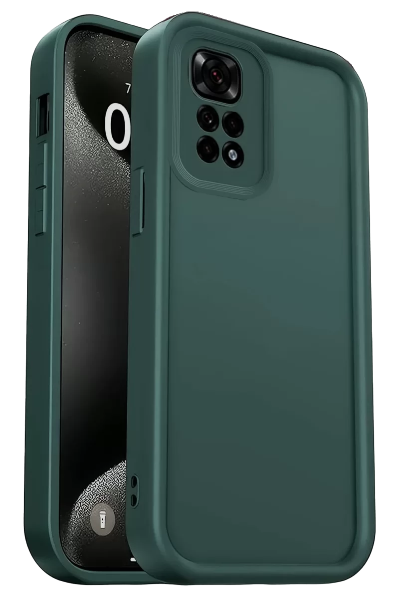 Newface Xiaomi Redmi 10 2022 Kılıf Viera Silikon - Koyu Yeşil