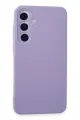 Newface Samsung Galaxy A55 5G Kılıf Nano içi Kadife Silikon - Lila