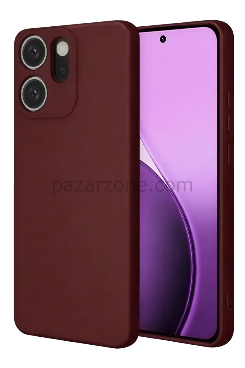 Newface Oppo Reno 14F First Silikon - Bordo