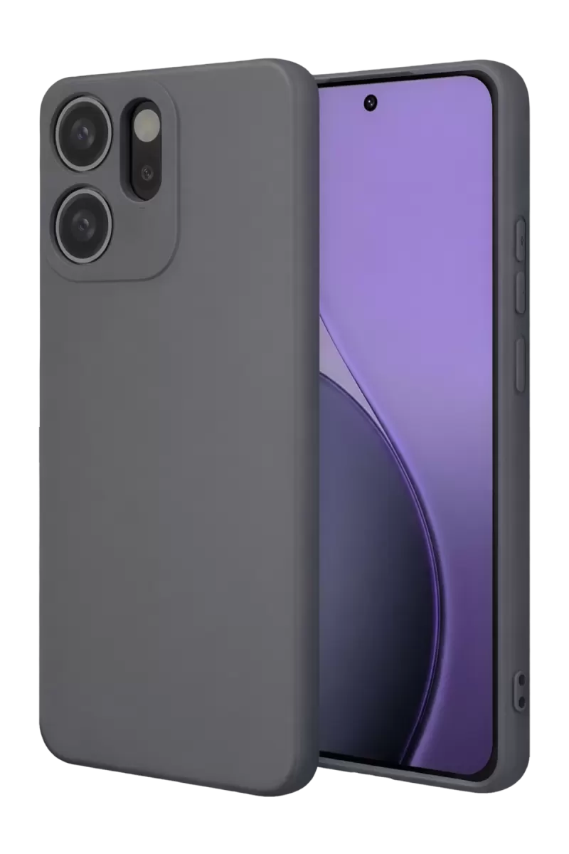 Newface Oppo Reno 14F First Silikon - Gri
