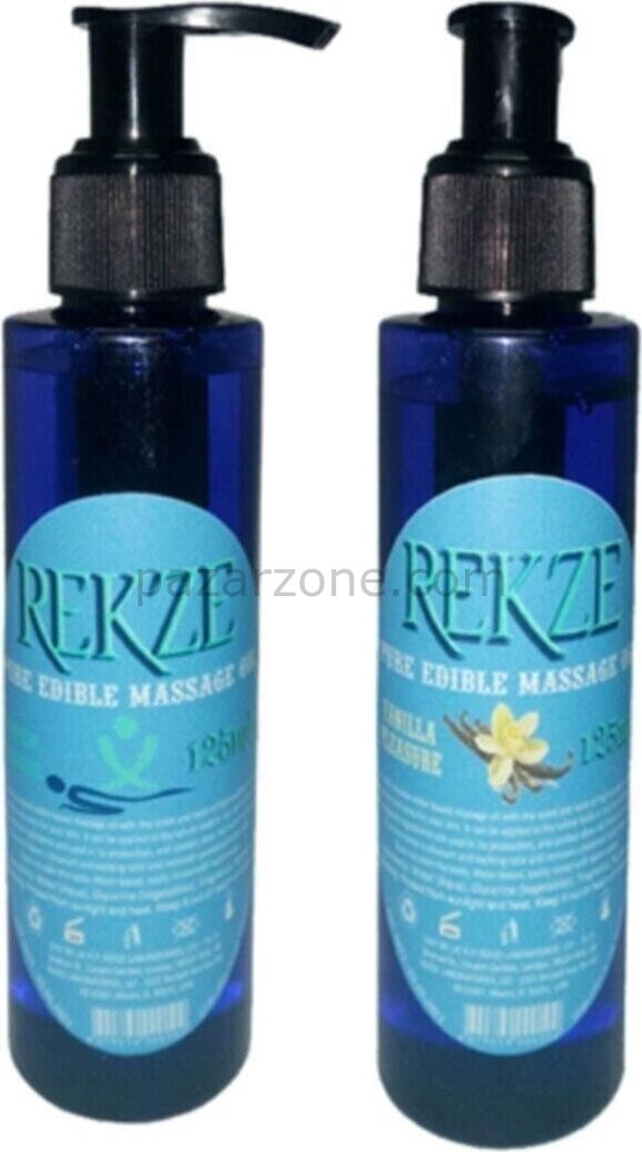 Rekze Uni Sade Ve Vanilya Aromalı Masaj Yağı Massage Oil 125 Ml