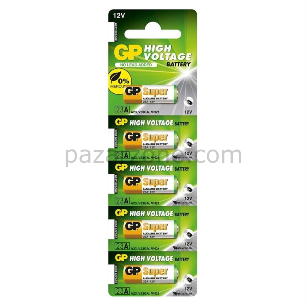 Gp 23a 12v Alkalin Pil 5'li Paket