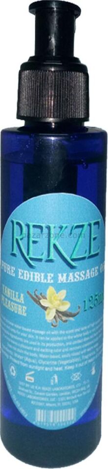 Rekze Vanilya Aromalı Masaj Yağı 125ML / Vanilla Flavored Mas