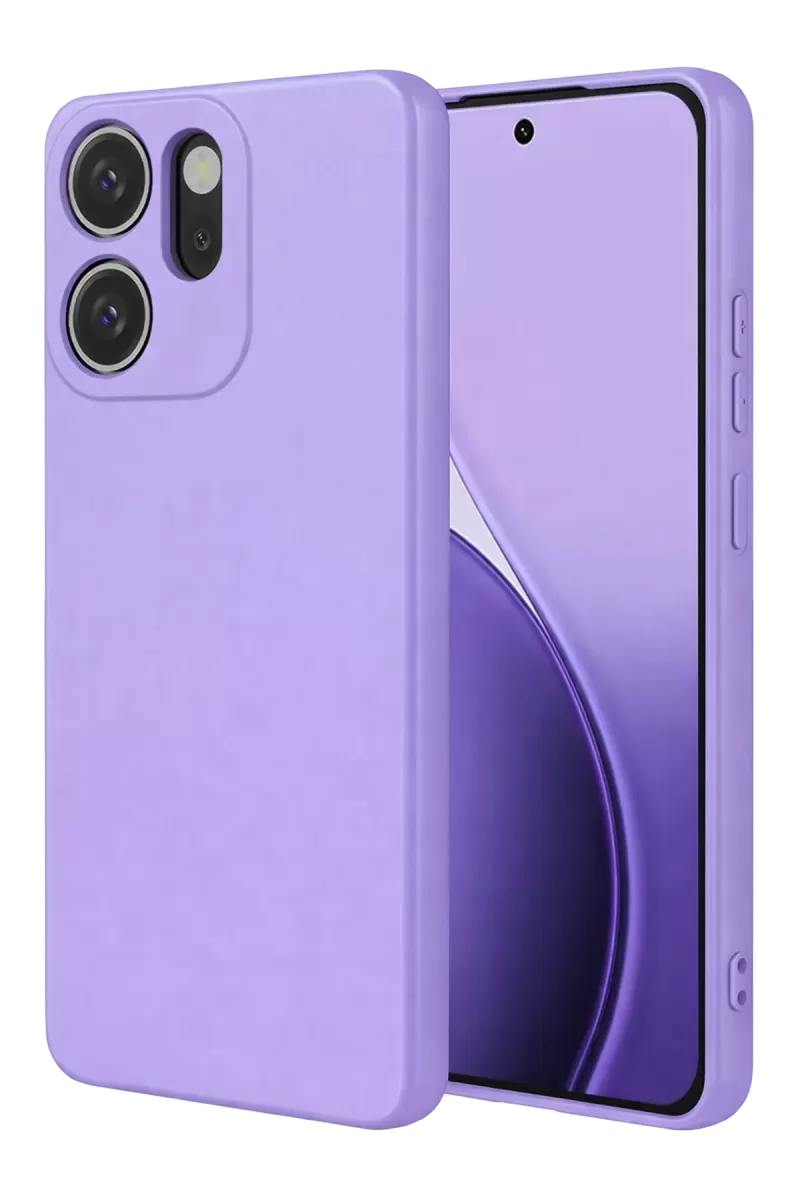 Newface Oppo Reno 14F First Silikon - Lila