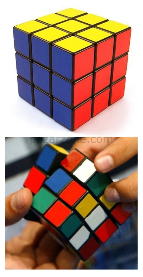 Yapboz Küp Puzzle Zeka Küpü Çocuk Gelişim Eğitici Zeka Oyunu Rubik