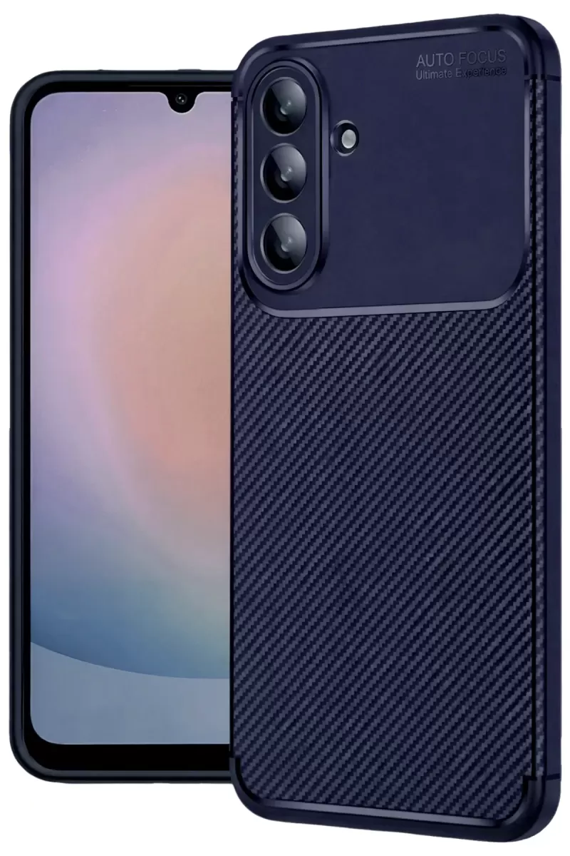 Newface Samsung Galaxy A27 5G Auto Focus Karbon Kapak - Lacivert