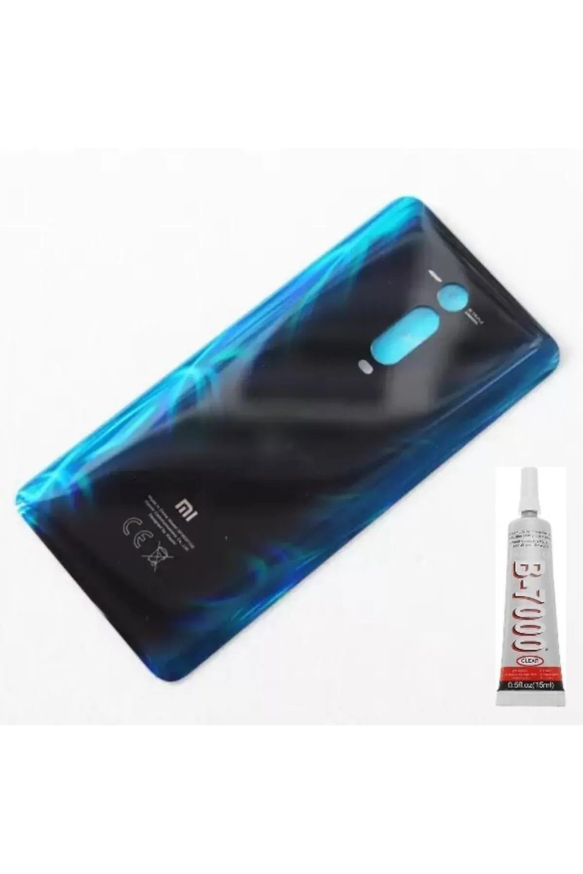 Mi 9T Arka Pil Kapağı ve (B7000 15 ML) Yapıştırıcı