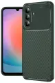 Newface Samsung Galaxy A27 5G Auto Focus Karbon Kapak - Yeşil