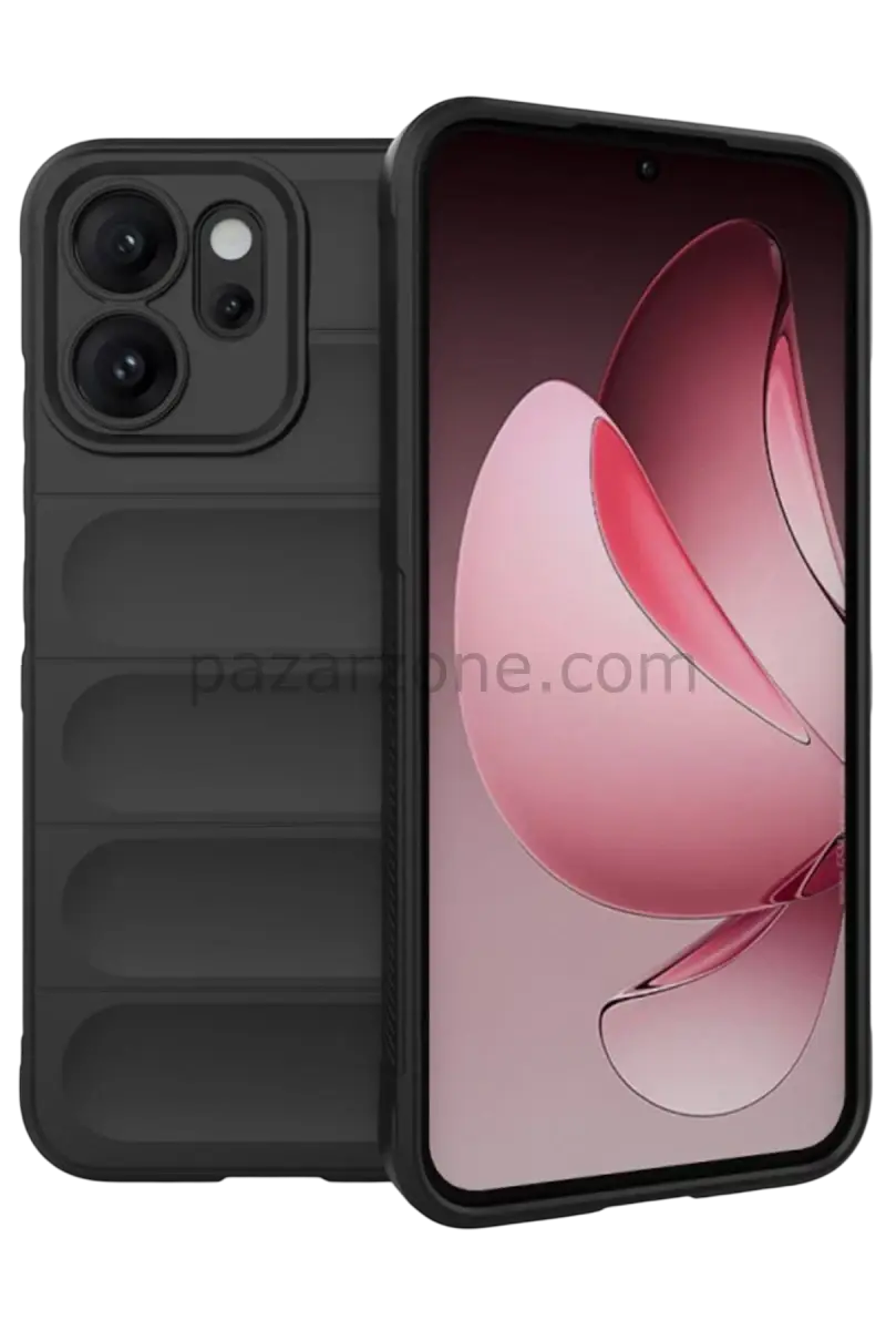 Newface Oppo Reno 14F Optimum Silikon - Siyah