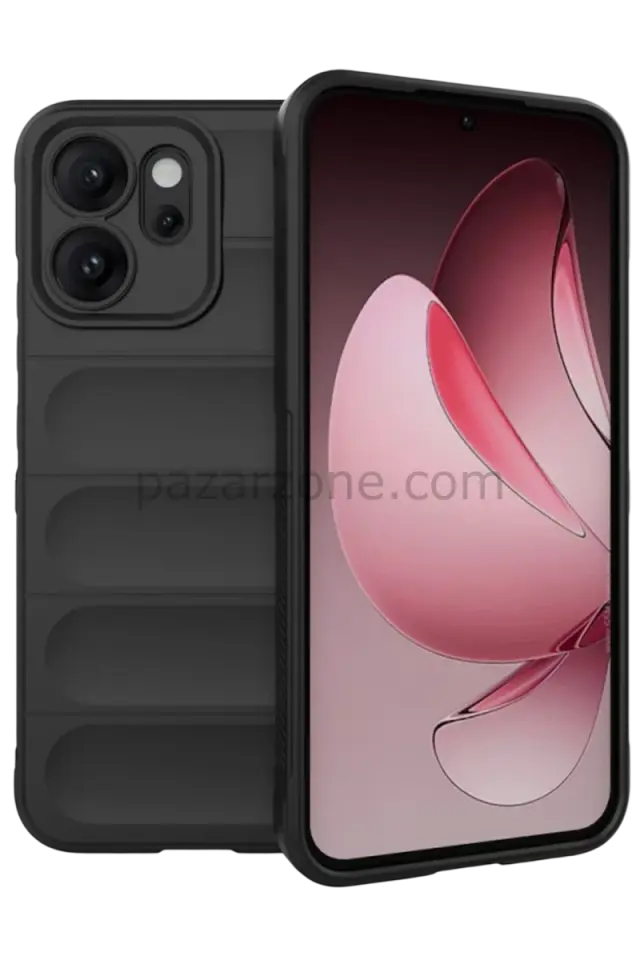 Newface Oppo Reno 14F Optimum Silikon - Siyah