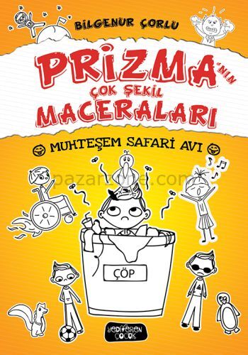 Prizma'nın Çok Şekil Maceraları 1 - Muhteşem Safari Avı (Ciltli)